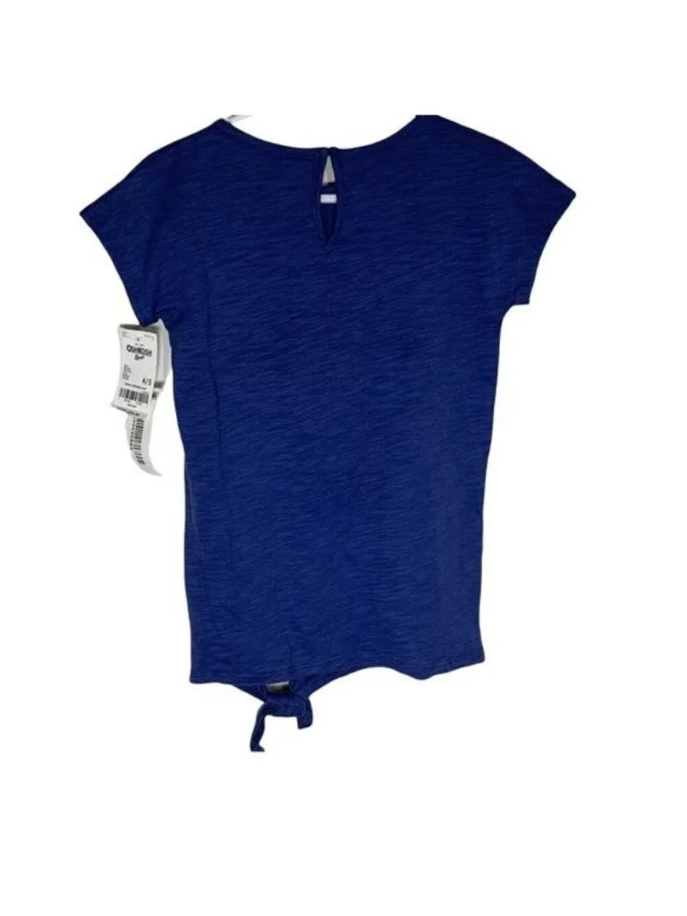 OshKosh B'gosh Girls Size 4-5 Blue Graphic T Shirt Short Sleeve Tee